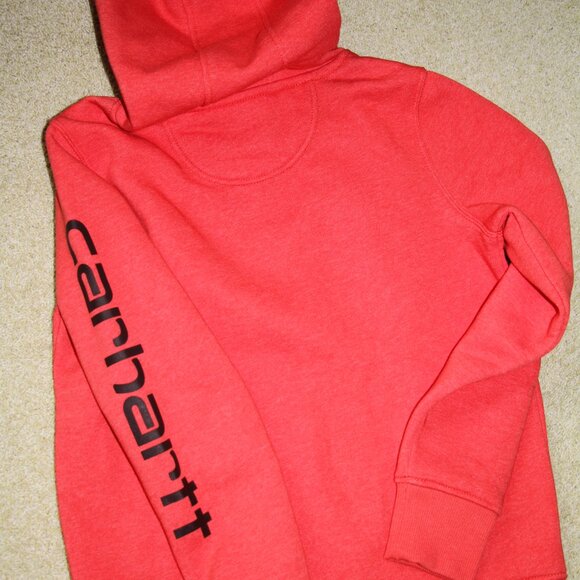 NEW TAGS ON  Carhartt Women's Logo Sleeve Sweatshirt - Picture 3 of 3